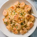 Creamy Garlic Shrimp Pasta