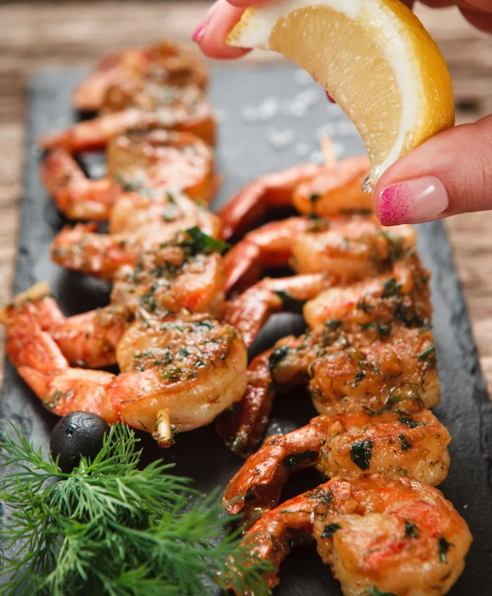 Garlic Butter Grilled Shrimp Recipe