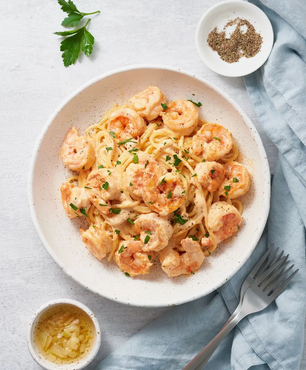Spicy Lemon Garlic Shrimp Recipe